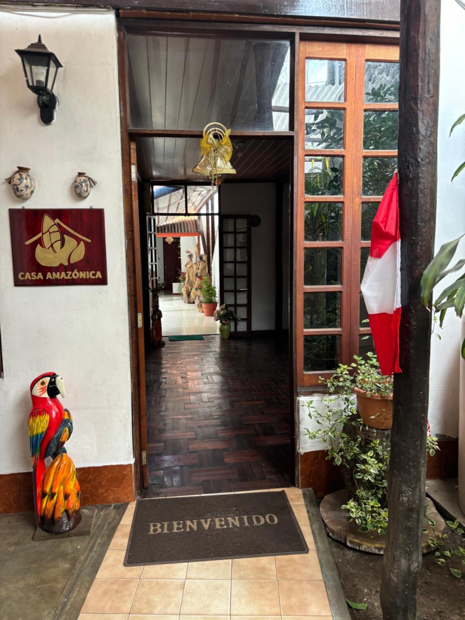 Hospedaje Casa Amazonica Iquitos Esterno foto
